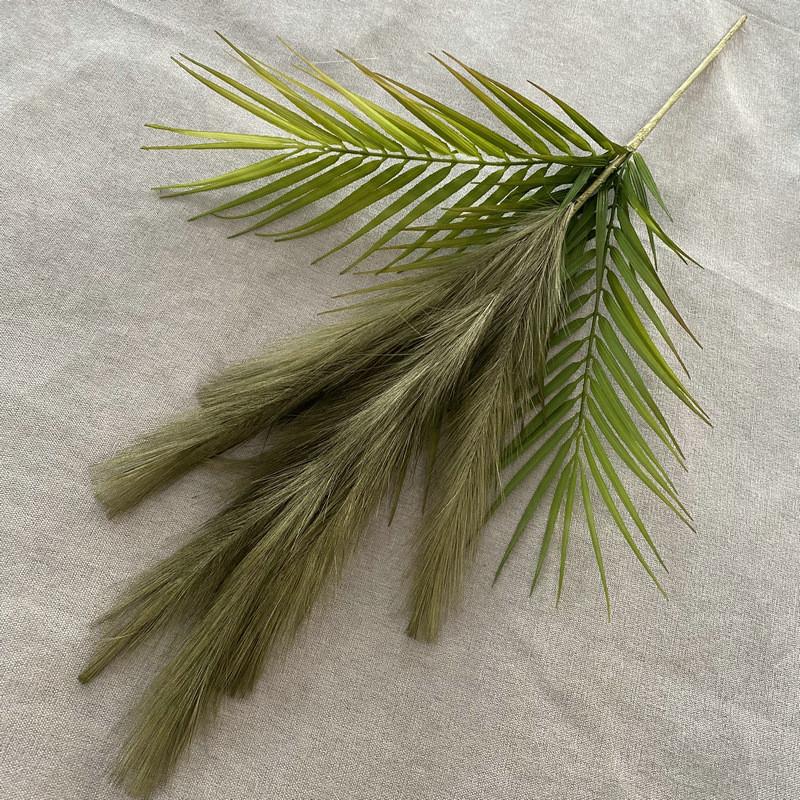 Nordic Reed Style Simulation Flowers Scandinavian Style For Interior Wall Decor