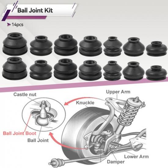 14st Kulledsskydd Dammskydd Fjäderben Styrarmar Länkar Spårstång
