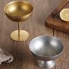 Multipurpose Stainless Steel Goblet for Serving Ice Cream and Fruit Desserts