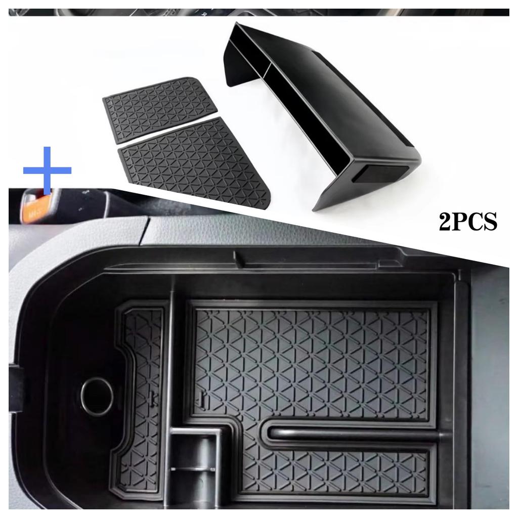For Toyota RAV4      2024 Center Console Organizer Armrest Secondary Storage Tray Organizer Accessories