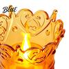 Flameless Faux Crystal Candle Night Birthday Party Supplies Romantic Wedding Decor European Style Ornament Crown LED Tea Light  Creative Gift