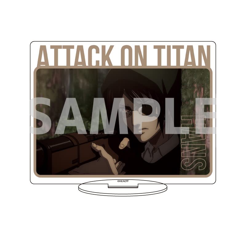 

A3 Attack on Titan 26 Hange Scene 2nd Edition Character Acrylic Figure Ver.