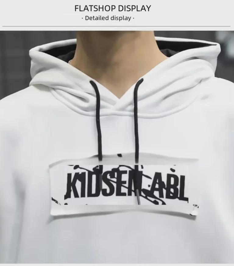 Men's Spring/Autumn Gradient Hip-Hop Hoodie - Trendy, Cool Style Top