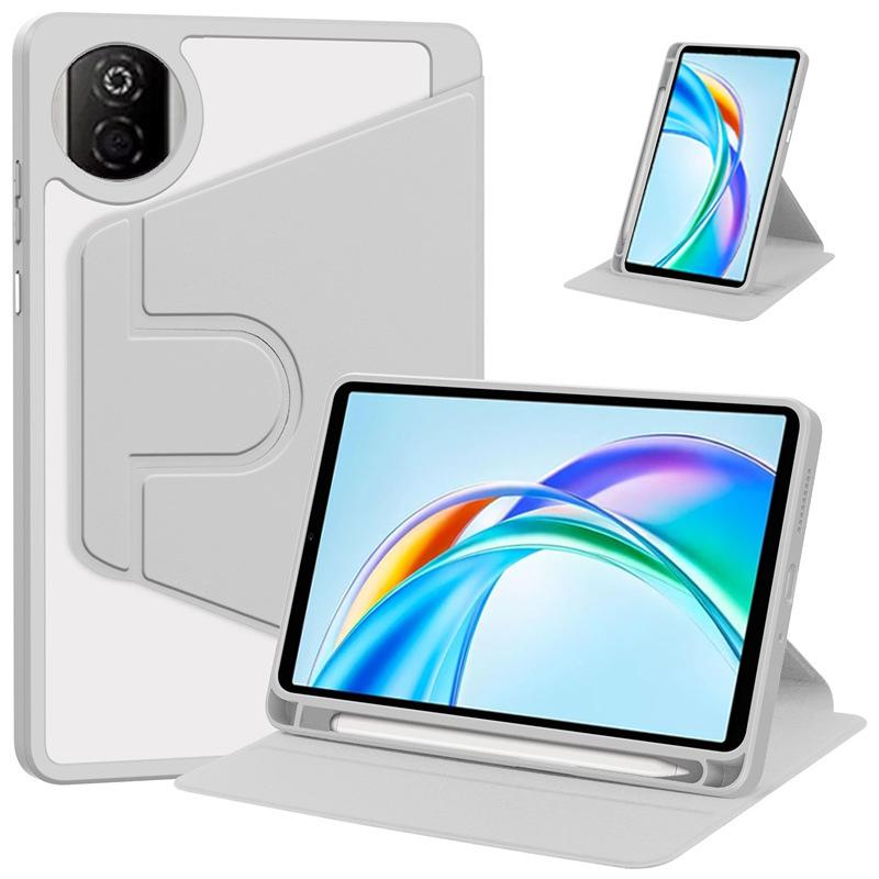 For Huawei Honor Pad X7 8.7 Inch Case Acrylic Rotating Stand Transparent Back Funda JMS-W09/JMS-L09 8.7" Cover