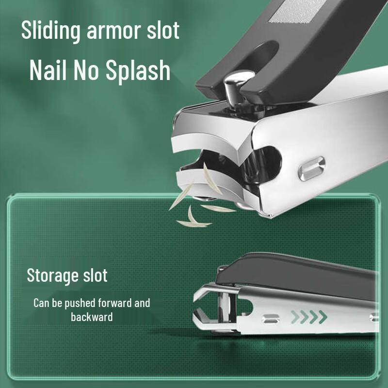 Qisu 3-Piece Nail Clipper & Manicure Travel Set