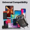 Mark 2.4A Dual USB Travel Charger - US/EU