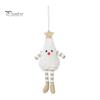 Holiday Gift Box Fillers Fluffy Christmas Hanging Ornaments, Small Wreath/Tree Plush Doll Pendant, Winter Xmas Toys for Windows Tree Decoration