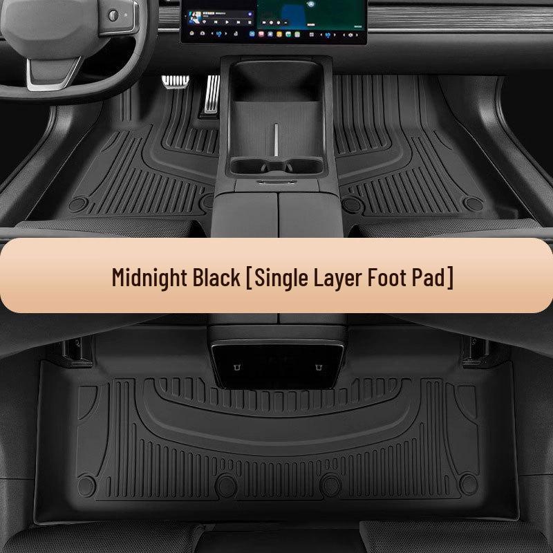 Durable, eco-friendly, odorless TPE high-side floor mats for Chery Jetour PRO EV.