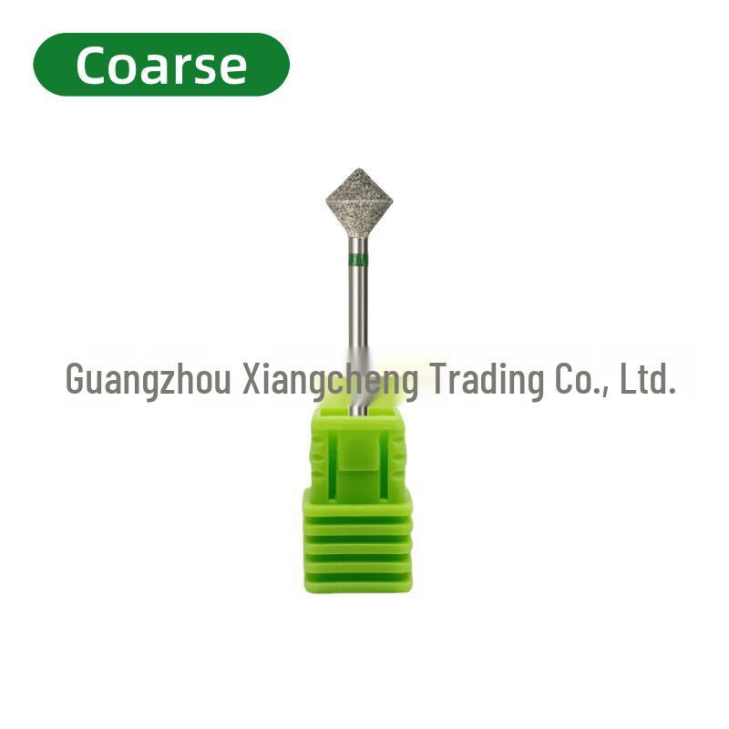 

Алмазная абразивная ромбовидная шлифовальная головка - Инструмент для полировки ногтей для нейл-арта и ремонта.