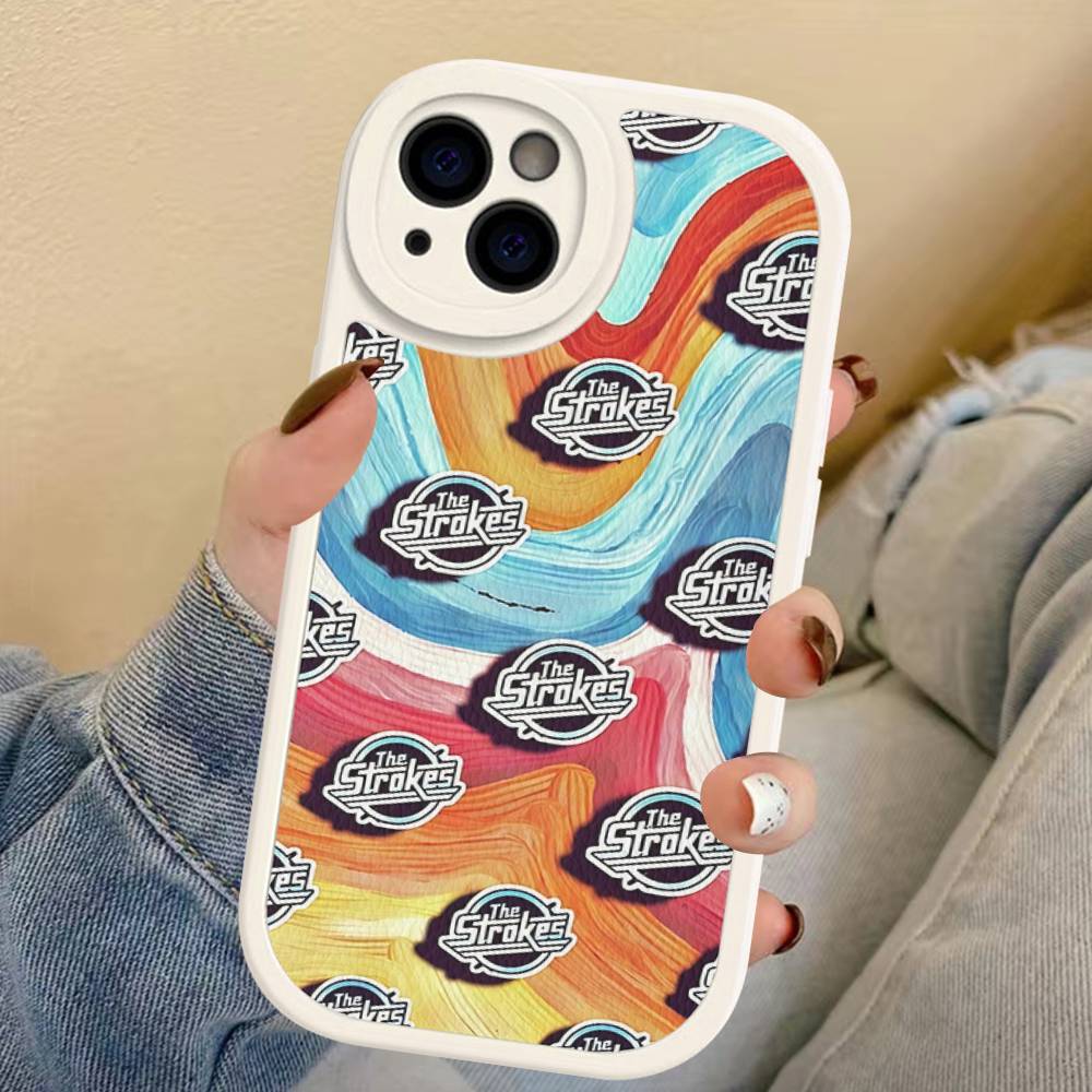 

Rock Band The S-Strokes Phone Case For IPhone 11 12 13 14 15 16 Pro Max Plus Leather Cover iphone 13promax