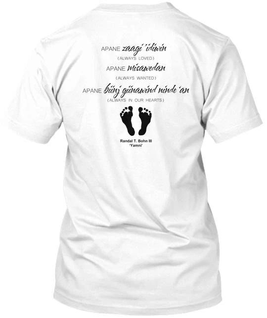Native American Anencephaly Awareness TTshirt Made in the USA Size S to 5XL L