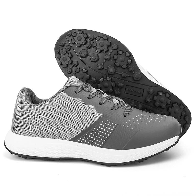 Wasserdichte Golfschuhe für Herren, Wanderschuhe, Trainingsschuhe, Sportschuhe ohne Spikes, rutschfest, für den Außenbereich, sportlicher Golf-Caddy, Größe 39–48