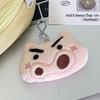 Lustiger Verspielter Crayon Shin-Chan Plüschanhänger Niedliche Schlüsselanhänger-Accessoires Taschenornament Reizende Puppe Schlüsselring Geschenk