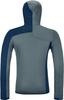 Jacket Ortovox Fleece Light Grid SN Hoody M ZN (87080) Dark-arctic Grey