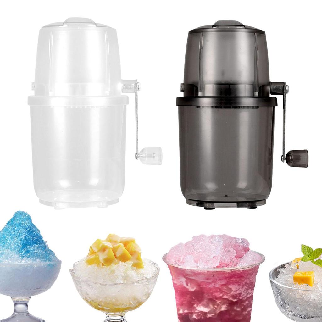 Tragbare Slush-Maschine, Küchenutensilien, feine Chips, Schneekegel, manueller rotierender Eiszerkleinerer, manuelle Eismaschine für Bars