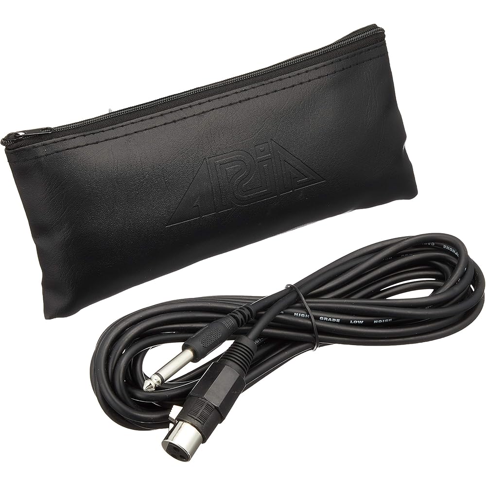 ARIA Aria Dynamic Microphone, 18ft (5.4M) Cable Included, Microphone Pouch Included, AMC-1000