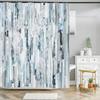 Modern Art Style Marble Geometric Patterns Shower Curtain Waterproof Home Decor Polyester Fabric Bathroom Curtains