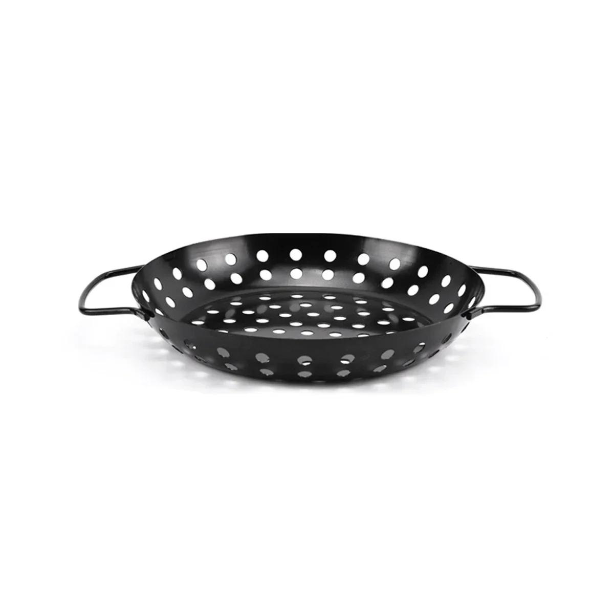 

1pc New Grill Basket,Non-stick Vegetable Grilling Basket Cooking Basket,BBQ Grill Tools for Cooking Fishes,Kebabs Kitchenware