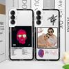 Coque de téléphone pour rappeur chanteur PNL QLF pour Samsung Galaxy S24 S23 S22 S21 S20 Ultra Plus FE 5G Housse souple transparente pour Samsung S25 Fundas