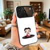 Classic Character B-Bettys Boops Phone Case For iPhone17,16,15,14,13,12,11Plus,Pro Max,XS,Colorful Silver Phone case Funda Cover