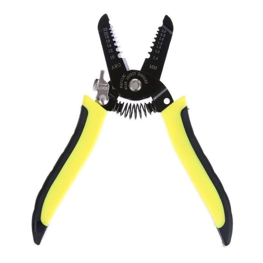 1Pcs Self Stripping Pliers High Carbon Steel Multifunctional Wire Stripper Cutter Crimper Wire And Cable Cutting Clamping Tools