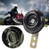 Motorcycle Horn 12V Super Loud Waterproof Round Speaker Universal Scooter Motorbike E-Bikes Modified Electric Horn Kit Accessory