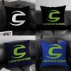Brand C-C-Cannondaless Pillow Case Sofa Short Plush Double-Sided Hd Printing Room Home Office Gift Cushion Cover