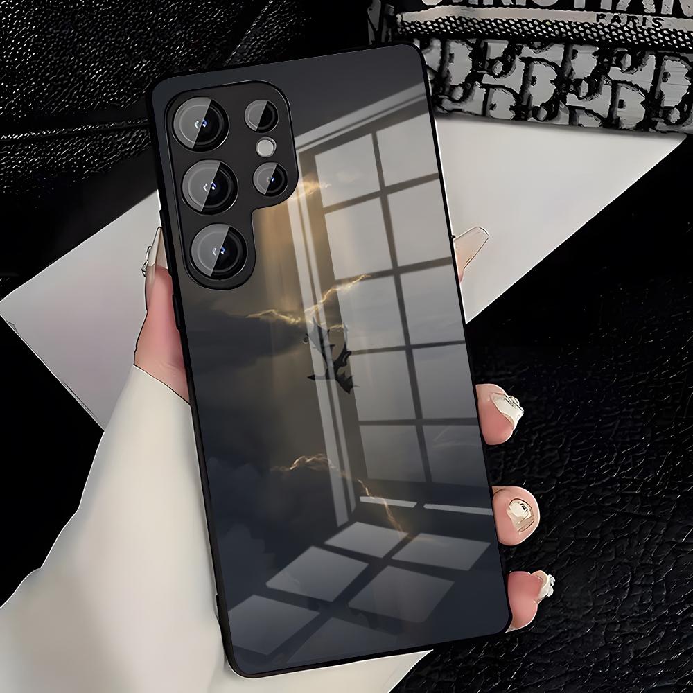 Fourth Wing Dragon Phone Case For Samsung S26 S25 Plus S20 S20 Plus S22 Ultra S23 FE S21 Plus S21 Ultra Glass Cover