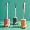 Long Handle Toilet Brush Set for Household Soft Bristled Toilets, Cleaning Toilets, and Washing Toilet Brushes