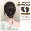 Synthetic Bun Head Wig with Hair Tie Wig Hair Clip New Hairpiece  Hair Accessories