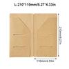 Refillable File Folder Kraft Paper Insert Cards Organizer Travel Journals Accessories  Travel