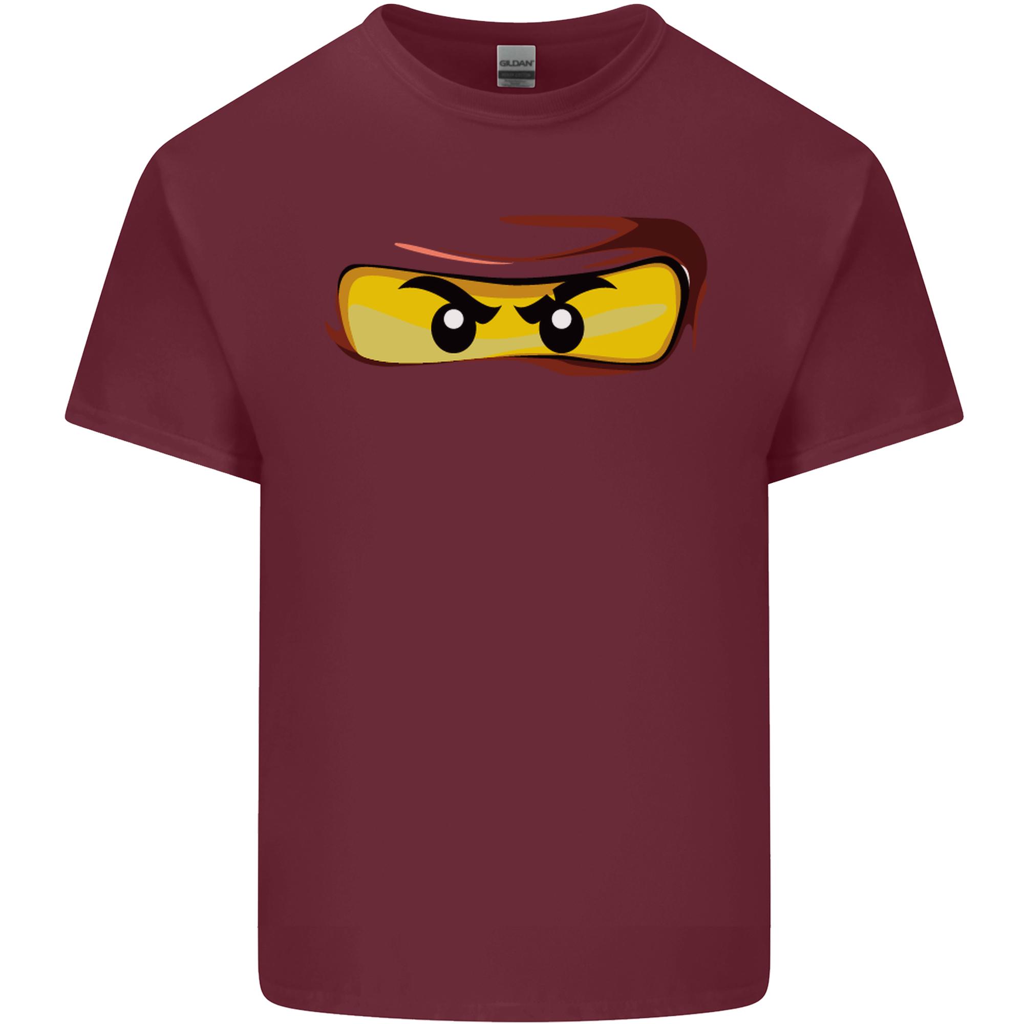Ninja Eyes Unisexs Light Cotton TShirt S
