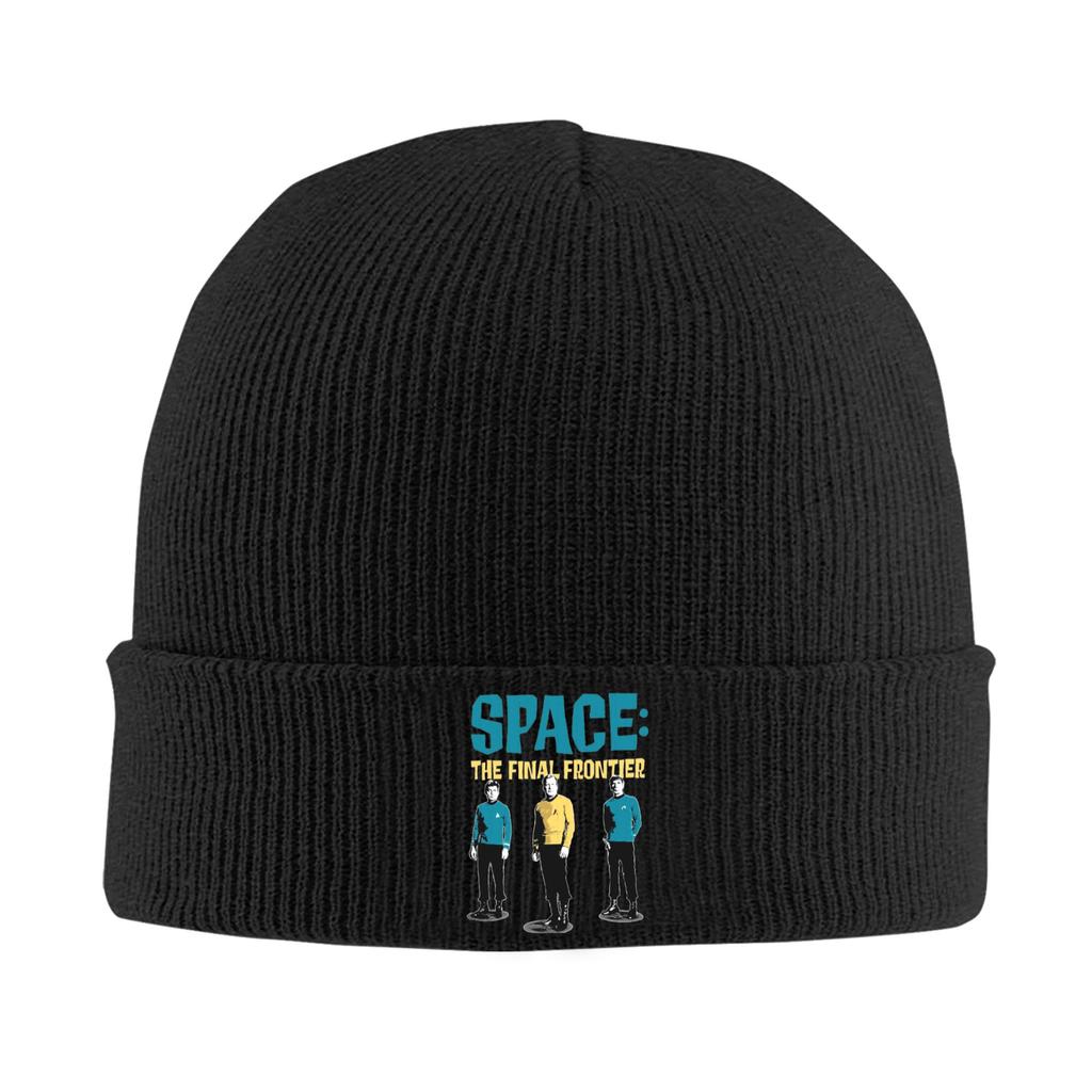 Stars Treks Space Knitted Caps Women's Men's Beanie Autumn Winter Hats Acrylic Movie Hip Hop Caps