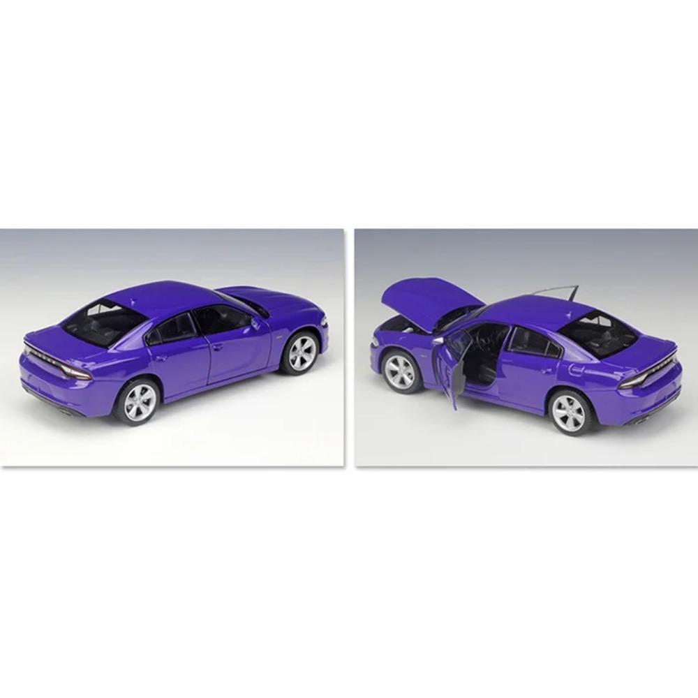Welly 1/24 2016 Dodge Charger R/T  Alloy Car Model Diecast Toy Simulation Vehicles Metal Car Toys Collectible for Childrens Gift