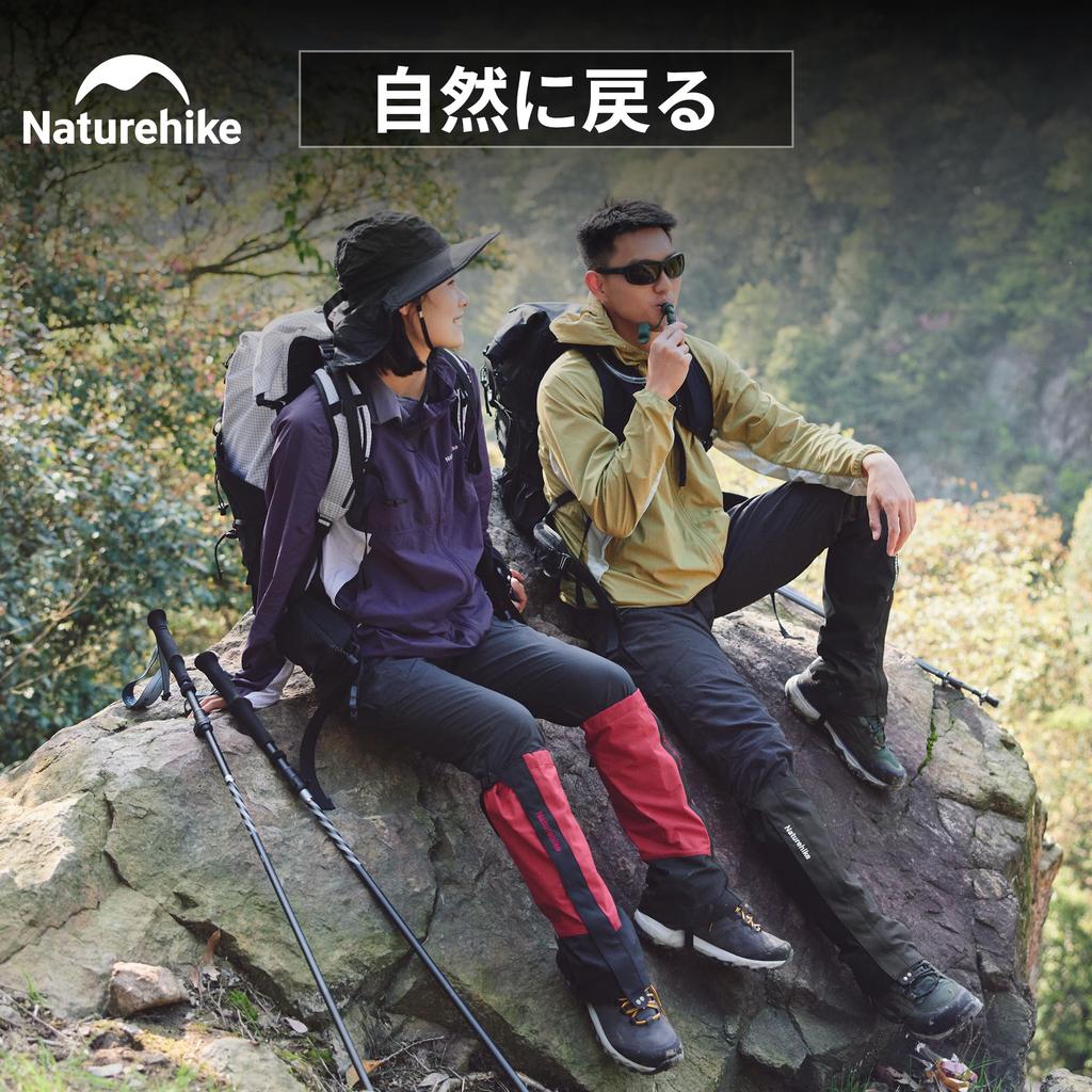 Naturehike Official Shop Climbing Long Leg Ultra Water Mud Sand Mosquito Highly Abrasion Snowy Rain and Snow Weather Easy To Storage Bag Included