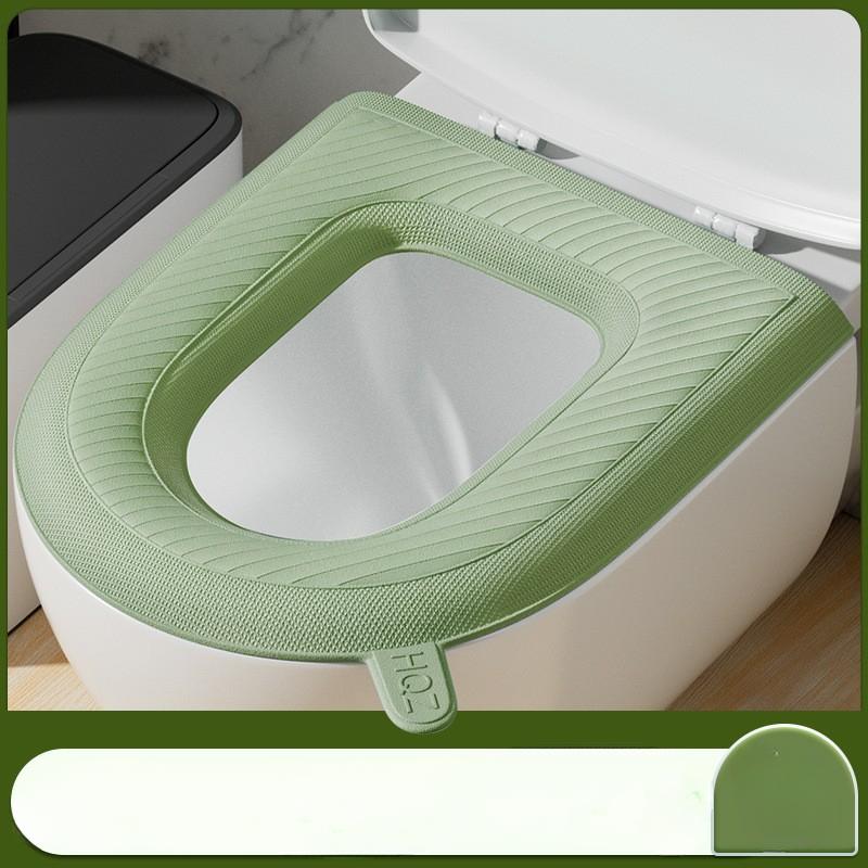 

1Pc High Foam EVA Waterproof Toilet Seat Cushion Household No-water Washable Toilet Cover Toilet Seat Seat Cute Wind In Winter