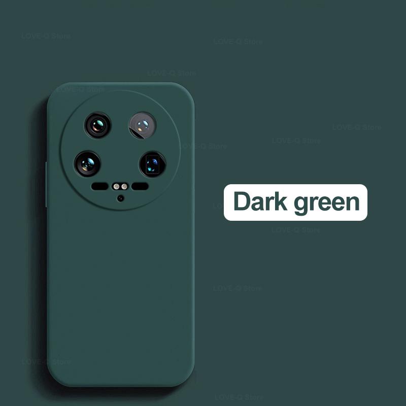 For For Xiaomi 14 Ultra Liquid Silicone Phone Case For Xiaomi Mi 14 Mi14 Ultra Mi14Ultra Cases Shockproof Protective Cover