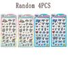 Hot Angel Blue Jelly Stickers Japanese Blue Phone Case Boys And Girls Diy Decorative Stickers Toys 3D Relief Stickers