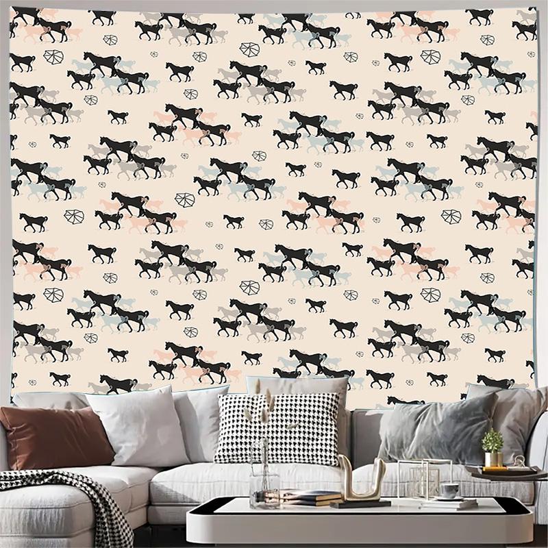 

Wall Tapestry Aesthetic Room Decor Anime Tapestry Black Cat Pattern Home Decor Japanese Style Backdrop for Bedroom Living Room 74x94cm(29x37in)