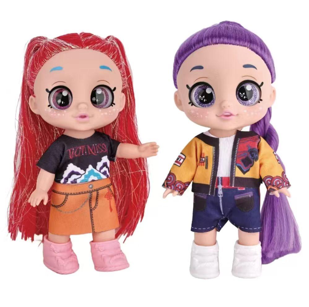 3 uds~Nueva Mejor Muñeca de Chica K-POP de 10 Pulgadas con Ojos 5D, Música, Vinilo, Figuras de Tigre, Juguetes de Colección de Moda, Regalos para Fans