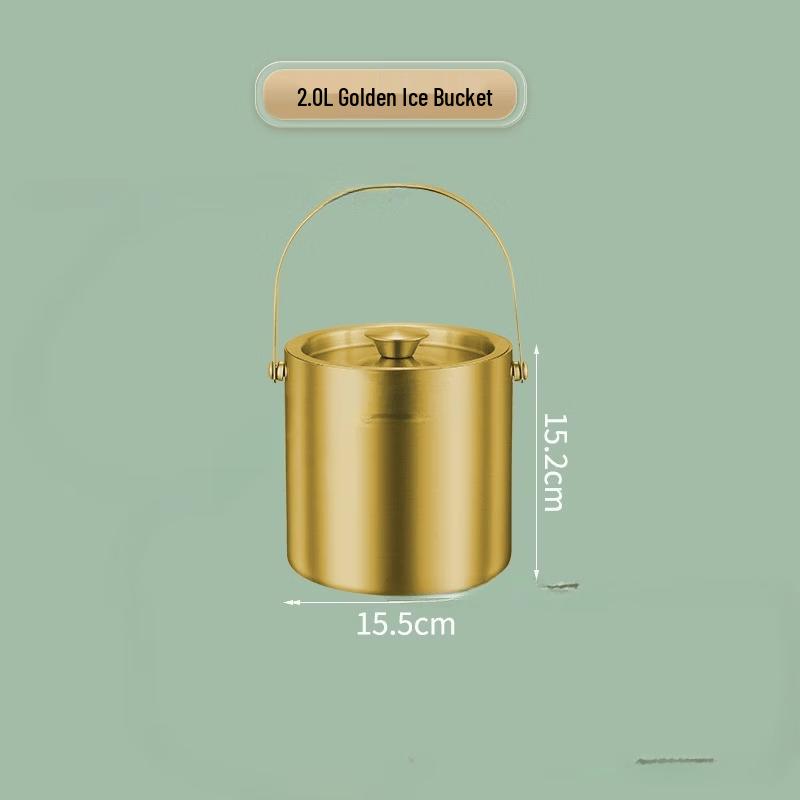 Stainless Steel Insulated Wine Ice Bucket