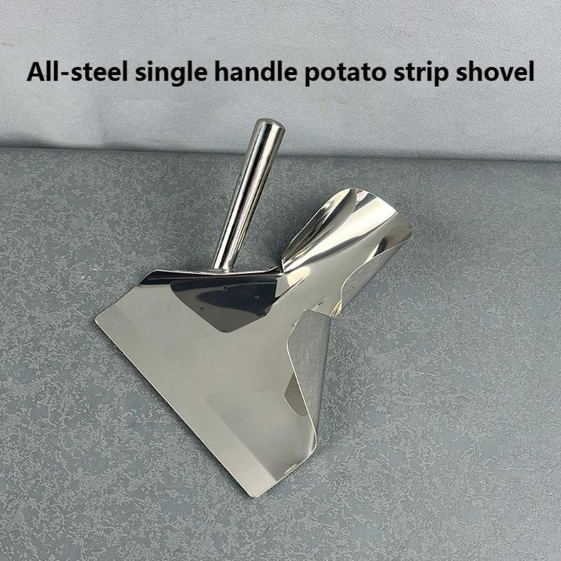 Commercial Steel Popcorns Scoops Bagger Tool For Serving Snacks Dessert Dry Good With Corrosions Resistance Features