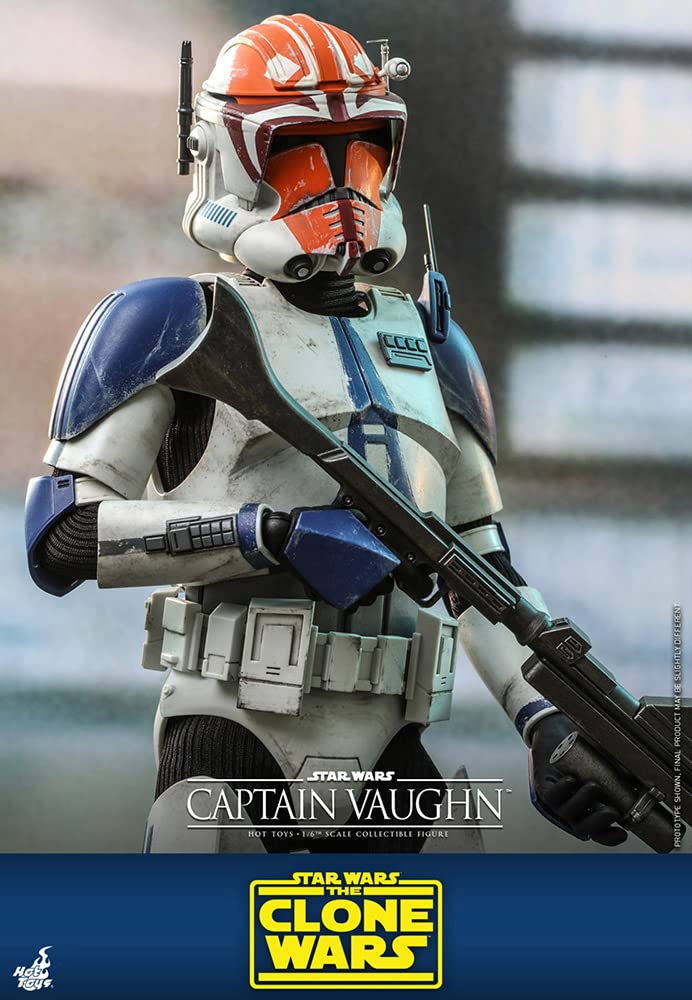 TV Masterpiece Star The Clone Wars Captain Vaughn Maßstabfigur White Wars 1/6