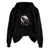 Women's Fashionable Casual Long Sleeve Hooded Printed Sweatshirt
