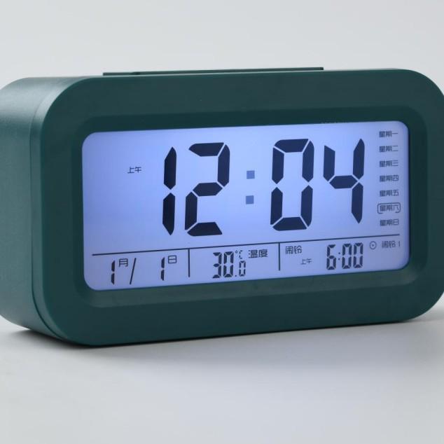 Student-specific voice broadcast electronic clock alarm clock desktop living room snooze wake-up small alarm clock