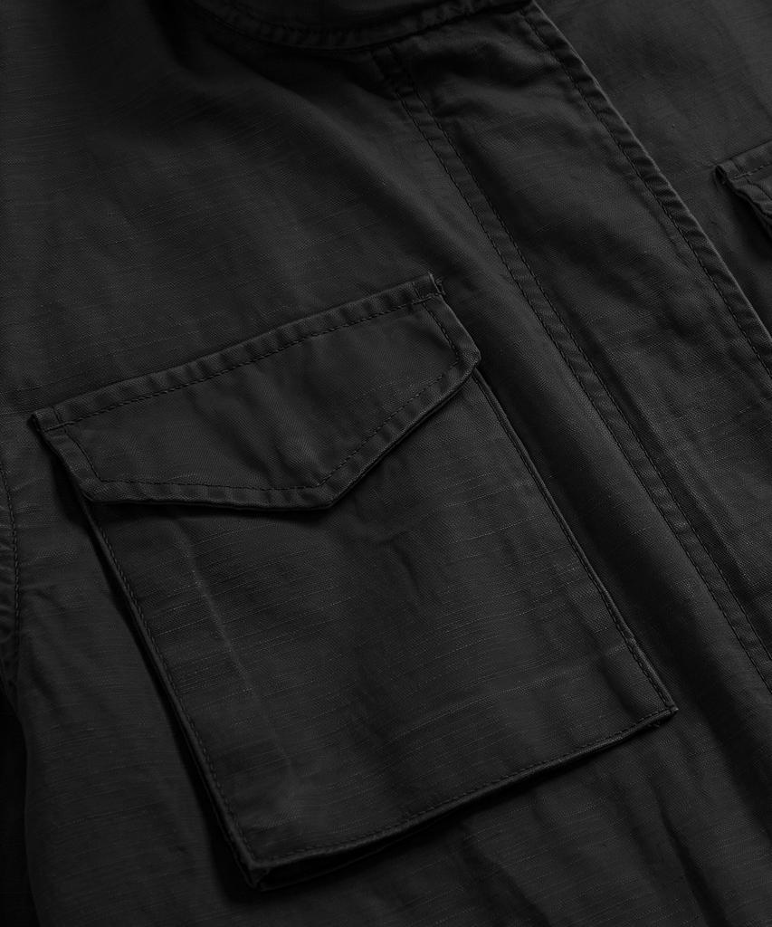EUGGEN M-65 Oversized Field Jacket_Black