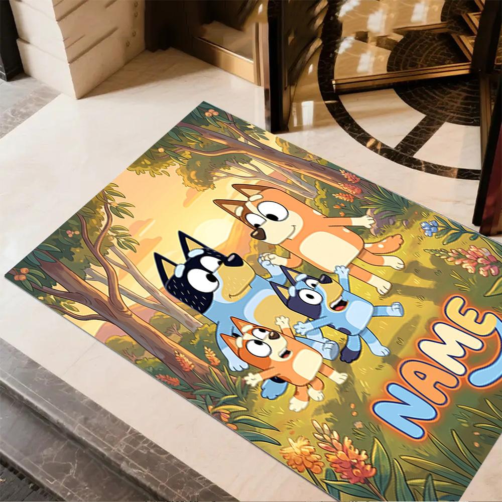 Easter Adventure Customized Name Carpet Suitable for Study room Balcony Game Room Hallway Anti-slip Rug Office home decor