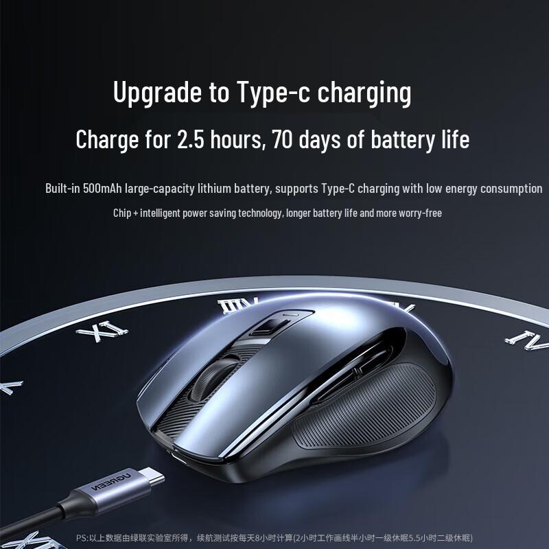 UGREEN MU006 Wireless Ergonomic Mouse