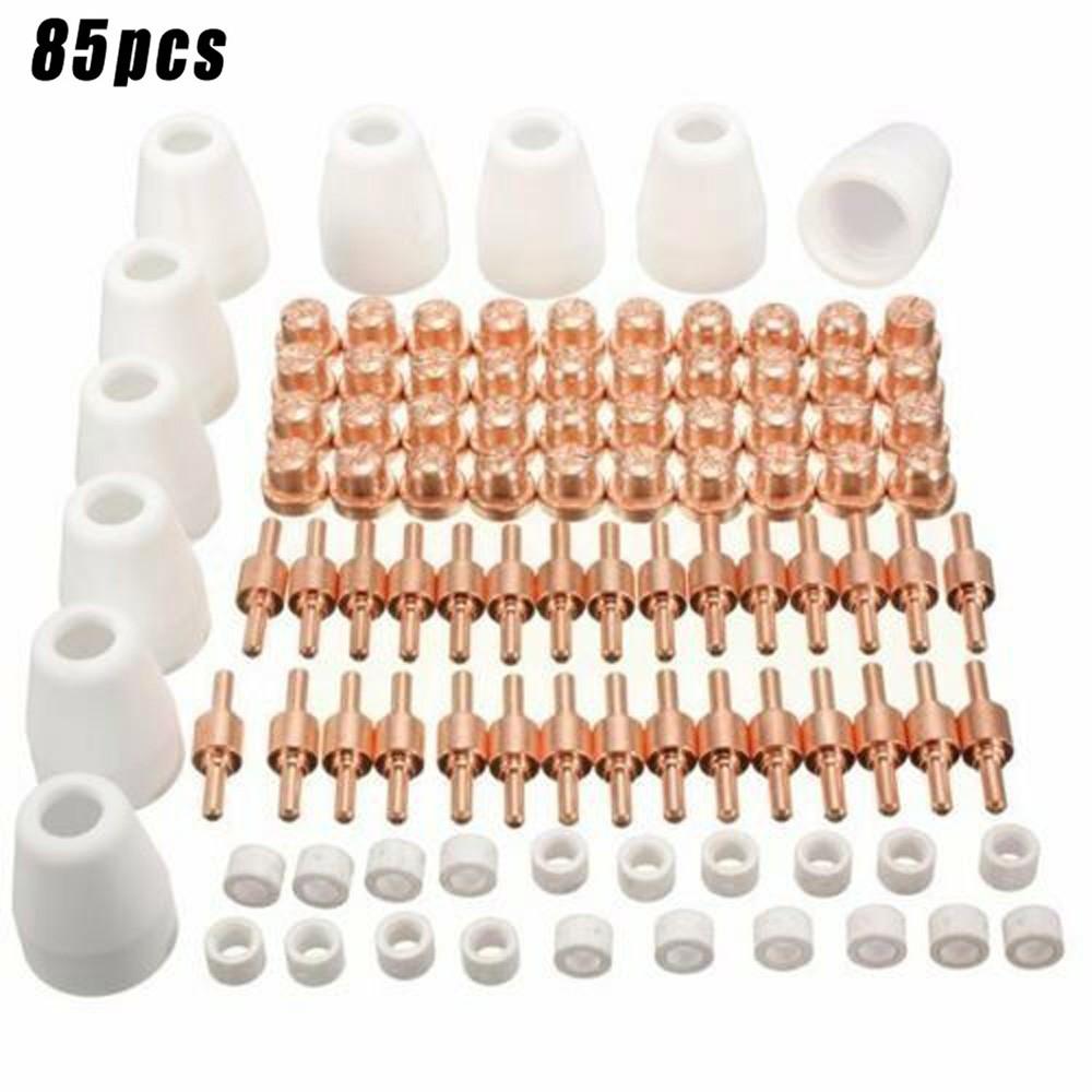 Soldering Plasma Nozzles Tools 85Pcs Cutter Consumables Replacement Torches