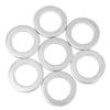 20Pcs Car Engine Bottom Oil Drain Plug Seal Washers Replacement Aluminum 14MM Seal Gaskets Auto Accessories